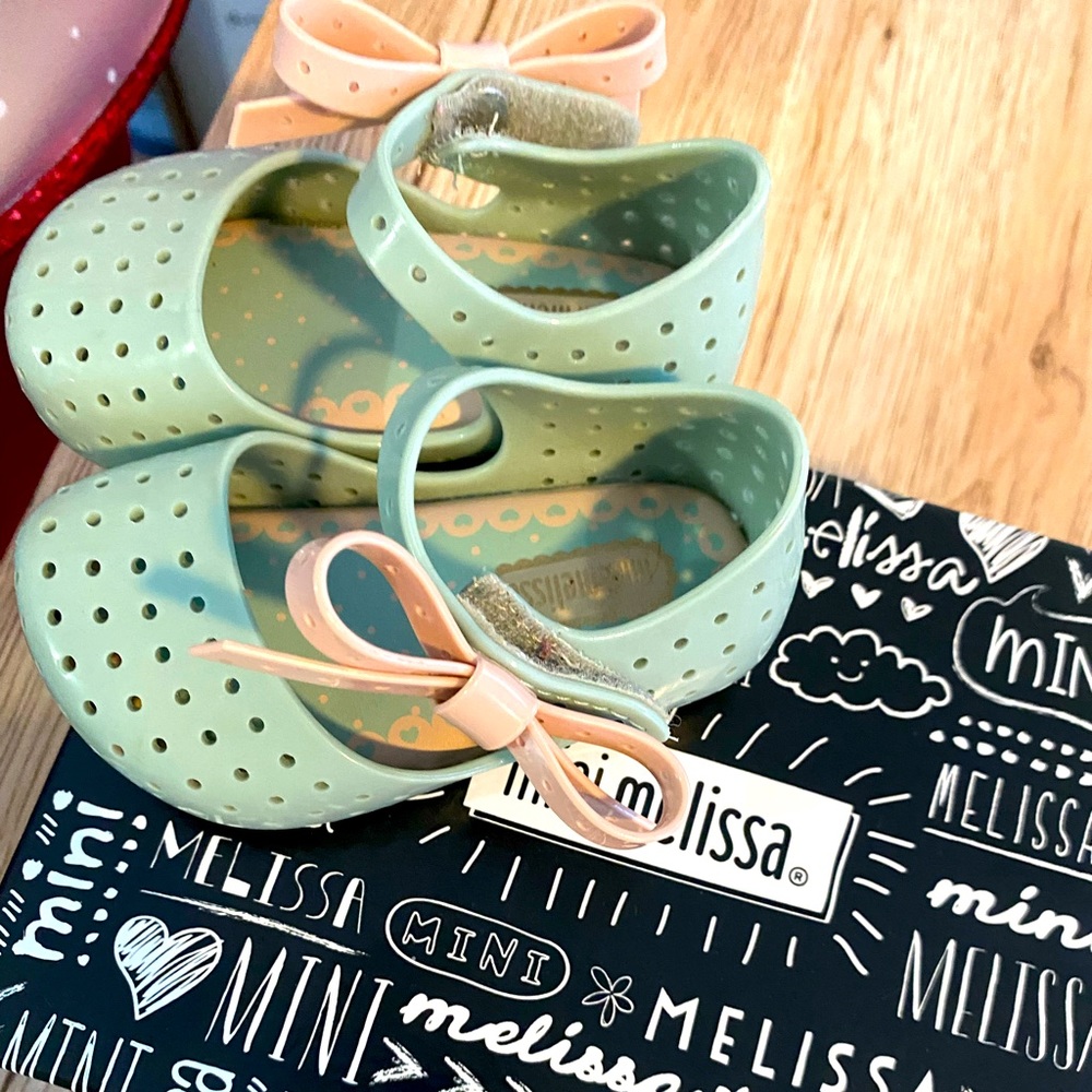 Mini Melissa toddler shoes
